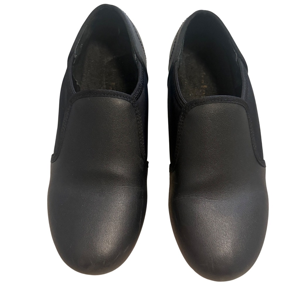 Balera Pre-Loved Tap Dance Shoes Kids 3.5 Black Slip On B150